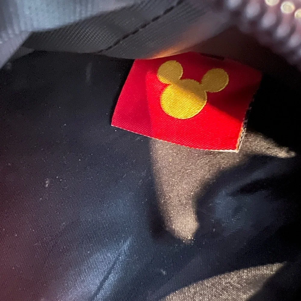 Walt Disney World, Mickey, Florida, fanny pack, black, EUC, vacation, travel